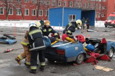 II-й этап соревнований по проведению аварийно-спасательных работ