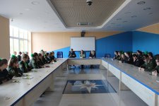 Встреча студентов  3-4 курсов с ведущим специалистом приемной комиссии Санкт-Петербургского государственного университета промышленных технологий и дизайна