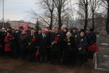 Торжественно-траурный церемониал, посвящённый 79-й годовщине полного освобождения Ленинграда от фашисткой блокады