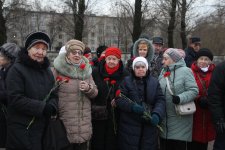 Торжественно-траурный церемониал, посвящённый 79-й годовщине полного освобождения Ленинграда от фашисткой блокады