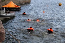 Молодежные учебно-тренировочные сборы добровольных морских спасателей в форте Тотлебен («Первомайский»)