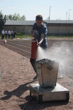 Первые соревнования среди Добровольных пожарных дружин учебных заведений НПО и СПО