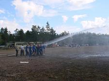 Летний лагерь юных пожарных в Утти (г.Коувала)