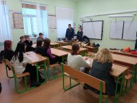 Выездная встреча с учащимися СОШ "Муринский центр образования №1"