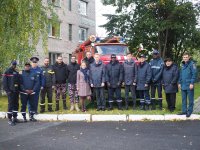 Визит представителей МОГО в Санкт-Петербургский Пожарно-спасательный колледж