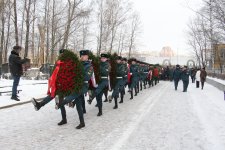 Участие колледжа в траурном митинге на Серафимовском кладбище