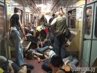 Комплексные тактико-специальные учения по тушению условного пожара в метро