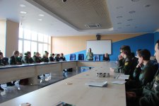 Встреча студентов  3-4 курсов с ведущим специалистом приемной комиссии Санкт-Петербургского государственного университета промышленных технологий и дизайна