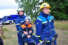 Студенты колледжа в полевом молодежном лагере «Юный пожарный» (Финляндия)