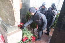 Участие колледжа в траурном митинге на Серафимовском кладбище