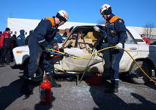 Соревнования по проведению аварийно-спасательных работ при ликвидации последствий дорожно-транспортных происшествий