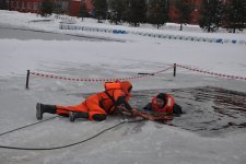 Учения-соревнования «Тонкий лёд» 2022