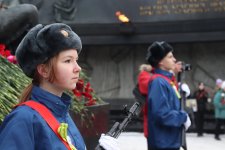 Участие колледжа в торжественно-траурном мероприятии в Монументе героическим защитникам Ленинграда