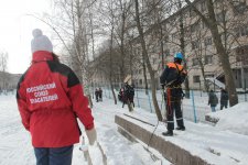 Первичная аттестация спасателей- студентов Санкт-Петербургского Пожарно-спасательного колледжа