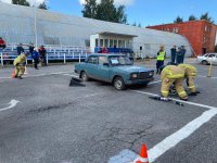 Соревнования «Лучшая команда пожарно-спасательного гарнизона г. Санкт-Петербурга по проведению аварийно-спасательных работ при ликвидации чрезвычайных ситуаций на автомобильном транспорте в 2020 году»