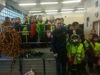 Экскурсия в Пожарно-спасательный колледж ребят из 338 школы Невского района