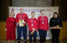 Чествование победителей VII Открытого регионального чемпионата "Молодые профессионалы"