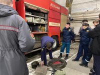 Посещение студентами 52 пожарно-спасательной части ПСО Невского района.